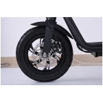 Elektrická kolobežka X-Scooters XS01-čierna-predné koleso