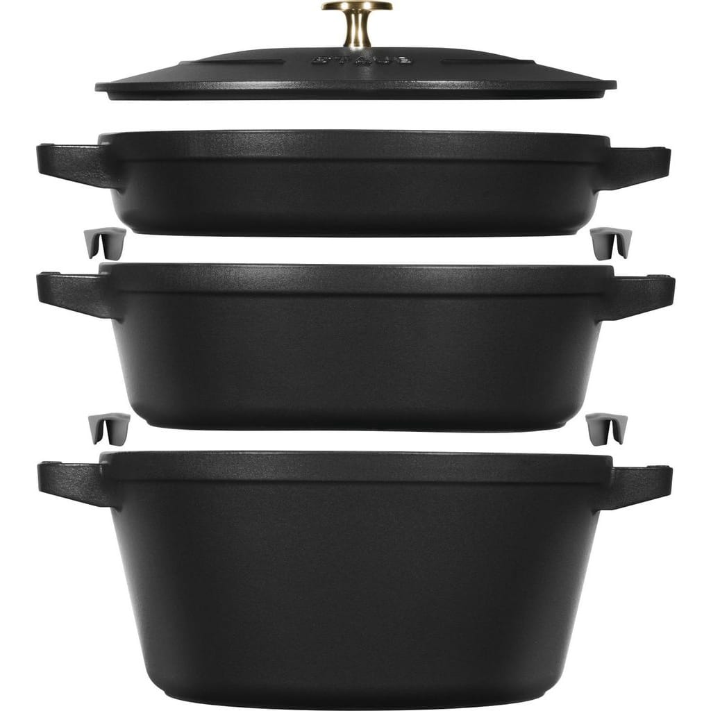 Kuchyňské nádobí Staub La Cocotte 3dílná sada 18 kuchynsky riad staub la cocotte 3 dielny set 080d8f